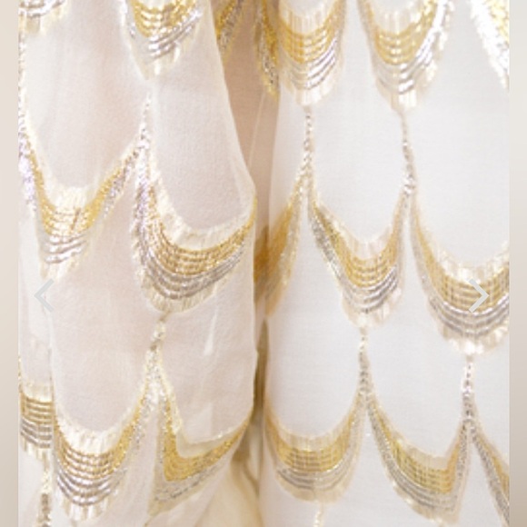 Lilly Pulitzer ELSA TOP, Gold & Silver Metallic Jacquard, small - Picture 14 of 16